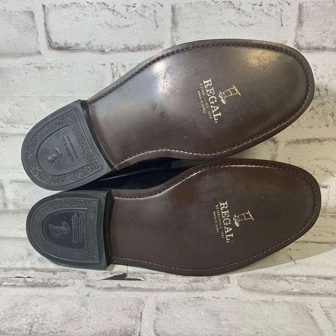 【極美品】REGAL ビジネスシューズ 革靴 ブラック 25cm