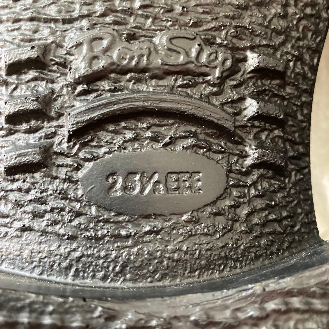 BONSTEPボンステップ日本製黒3Ｅ 本革ビジネスシューズ防水靴ノンスリップ