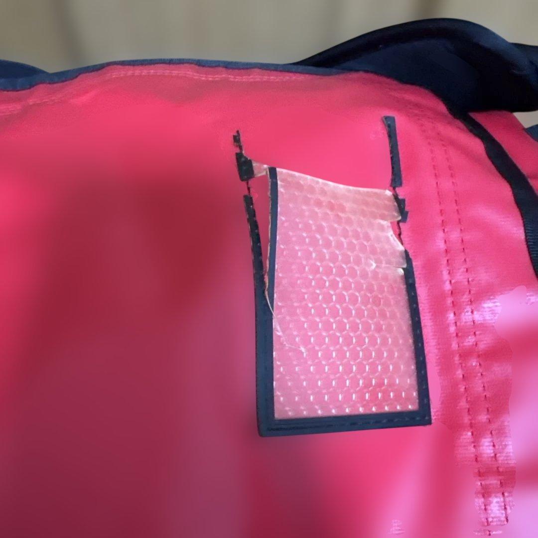 【大容量90L】ノースフェイス BCダッフル L 赤 ボストンバッグ リュック