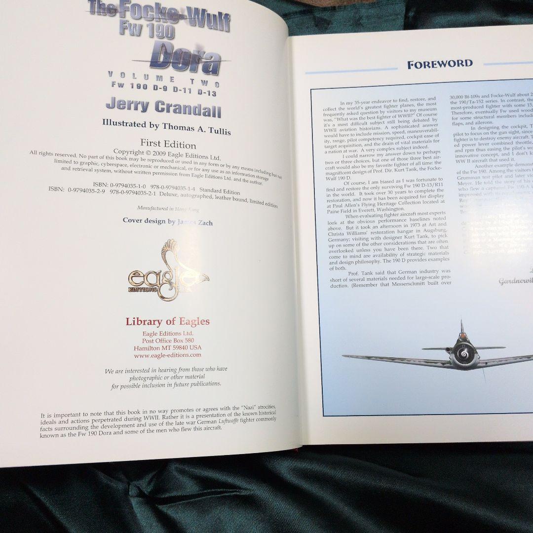 洋書 フォッケウルフThe Focke-Wulf Fw 190 Dora
