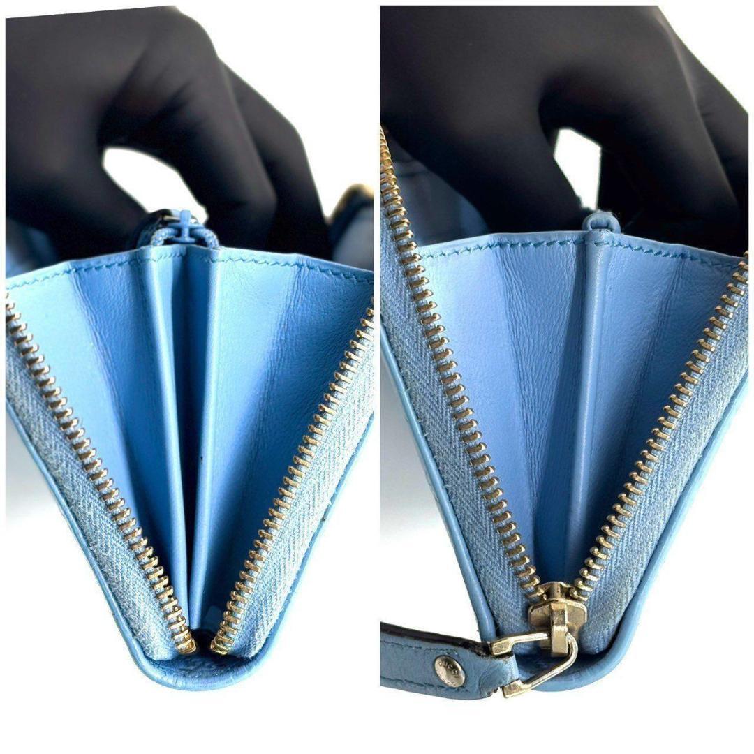 コ*メ様 GUCCI　グッチシマ 長財布 ラウンドファスナー 12カード マイク