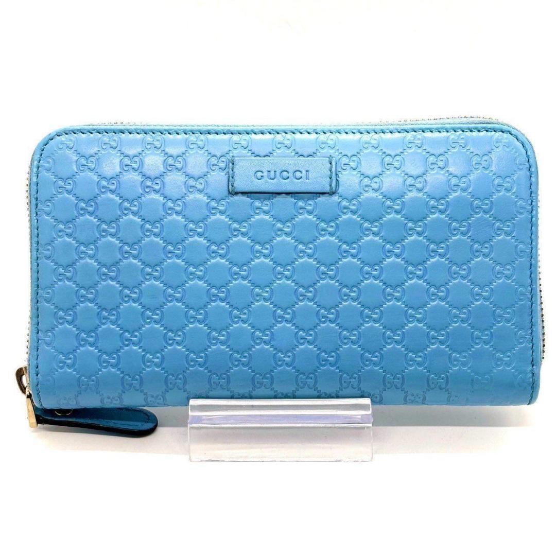 コ*メ様 GUCCI　グッチシマ 長財布 ラウンドファスナー 12カード マイク