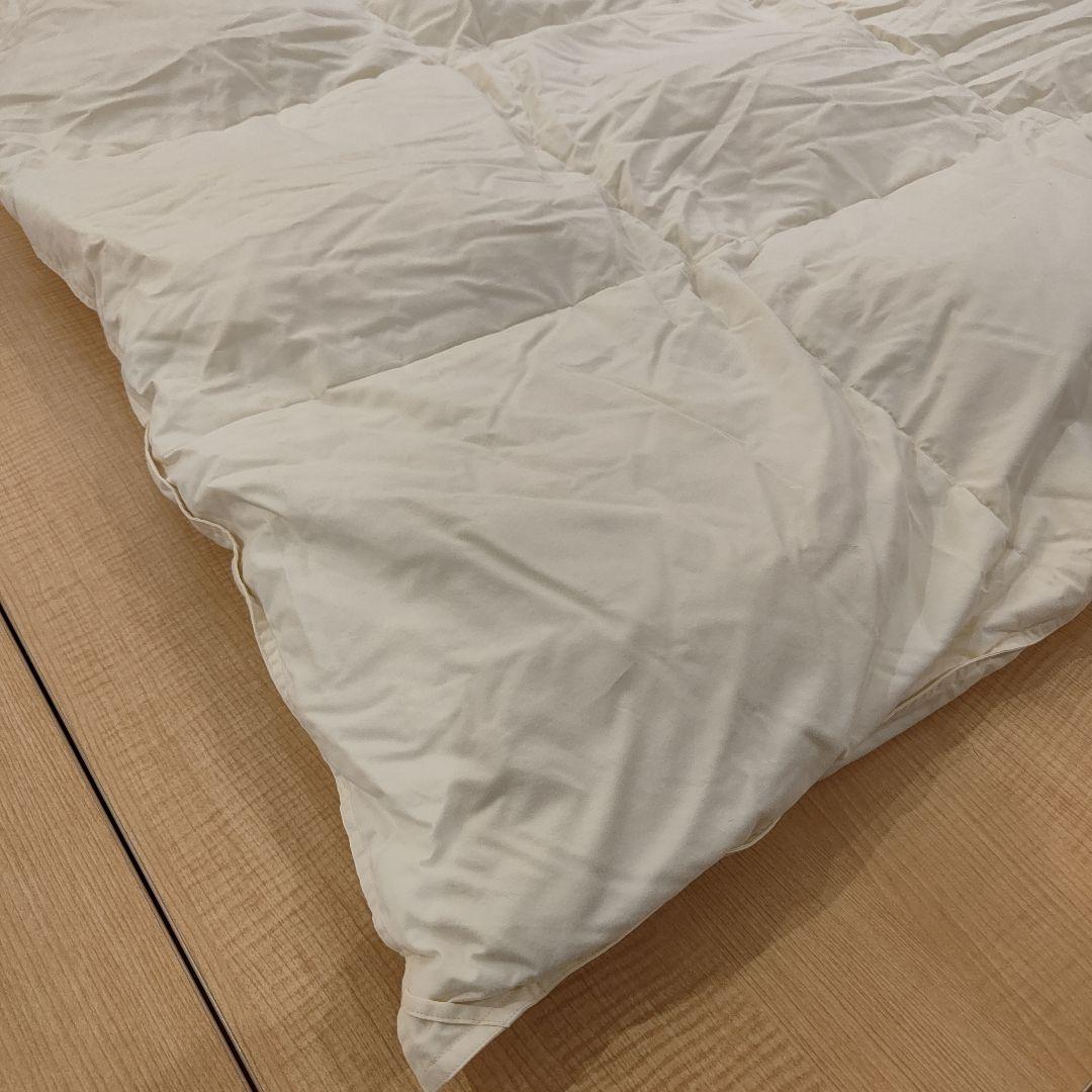 羽毛布団　セミシングル　140×190　ロイヤルゴールドラベル　日本製
