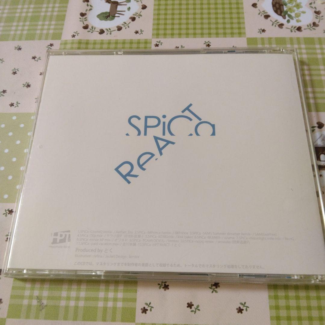 帯付き　ボカロ　SPiCa ReACT　ボカロ　CD　初音ミク　samfree