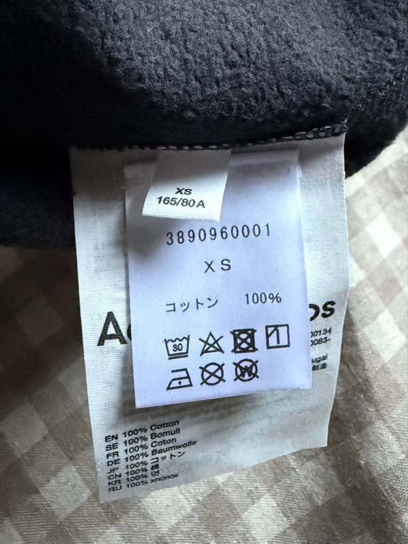 Acne Studios アクネ ストゥディオズ ロゴスウェット パーカー