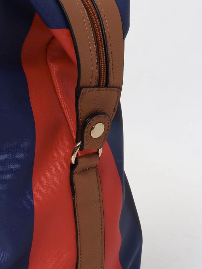 【新品】Three Four Time 4輪マルチストライプ柄親子キャリー