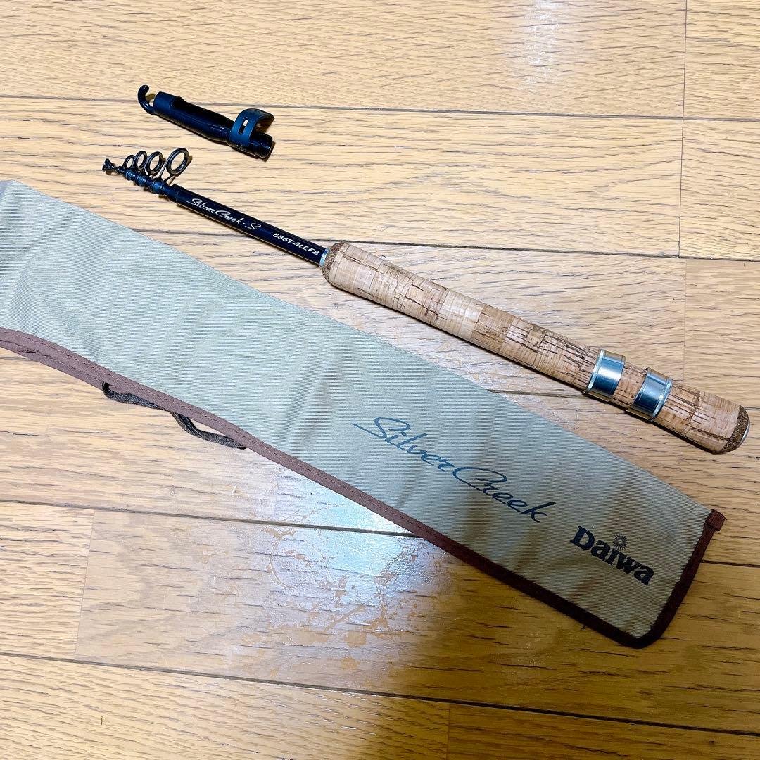 希少　ダイワ シルバークリークS 536T-ULFS テレスコ パックロッド