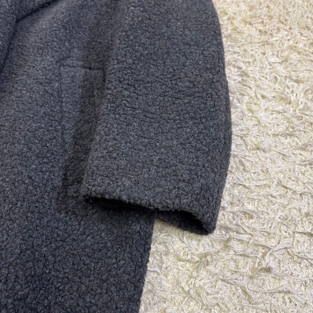 23区　定価6.7万 ウール混 ボアジャージー ドロップショルダー　コート