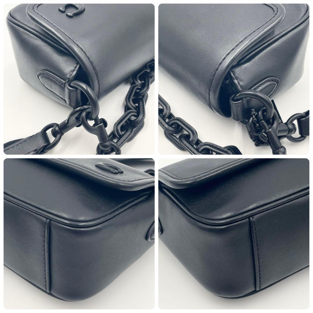 定価7.7万/未使用級 コーチ チャーター フラップ クロスボディ18ショルダー