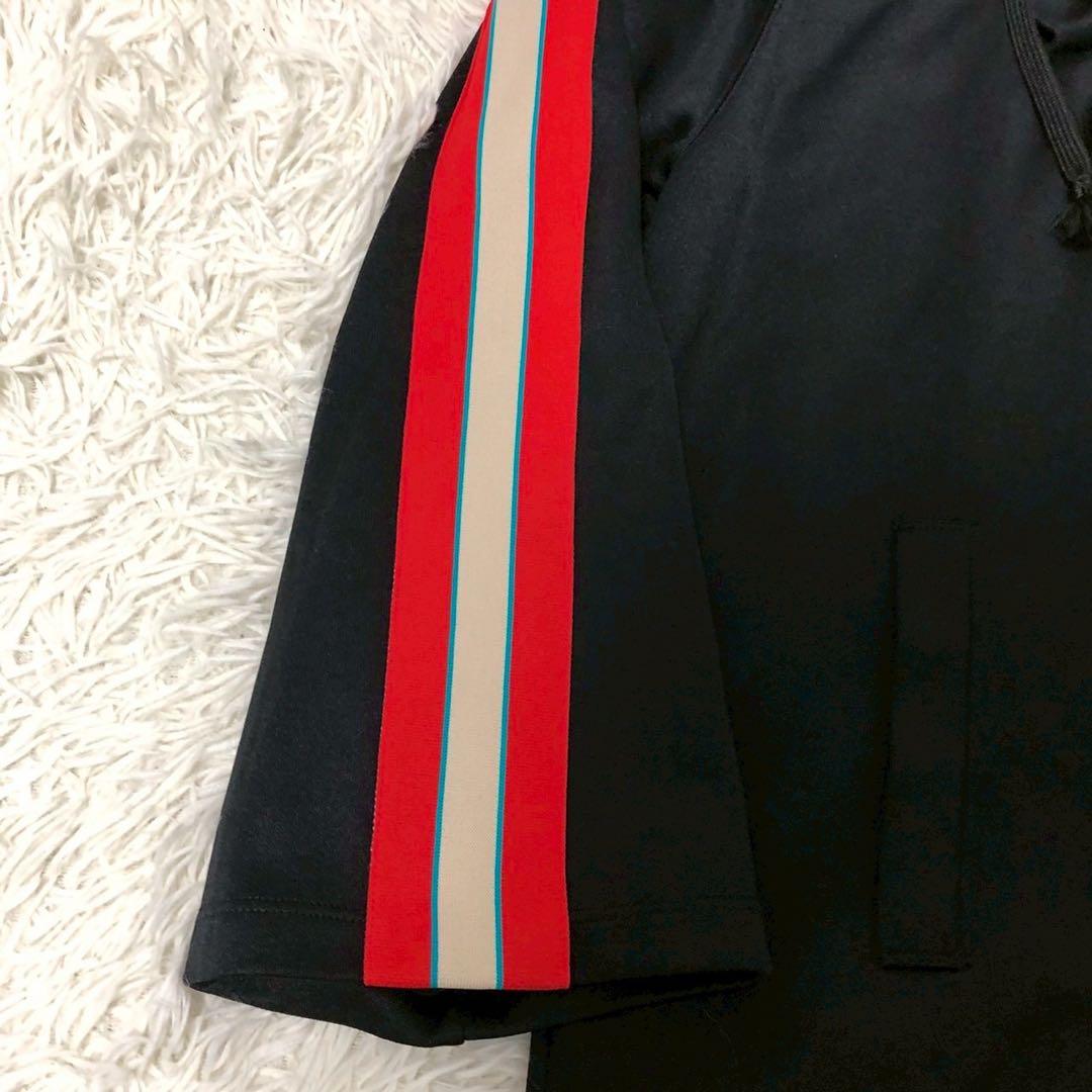 美品◎テクニカル◎GUCCI ジャージー ワンピーサイドロゴ レディース