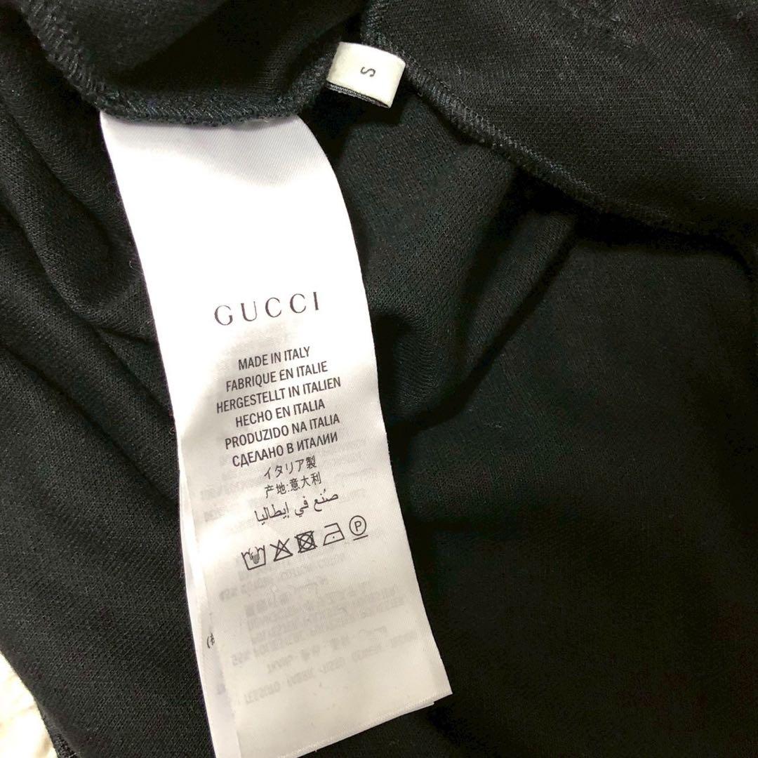 美品◎テクニカル◎GUCCI ジャージー ワンピーサイドロゴ レディース