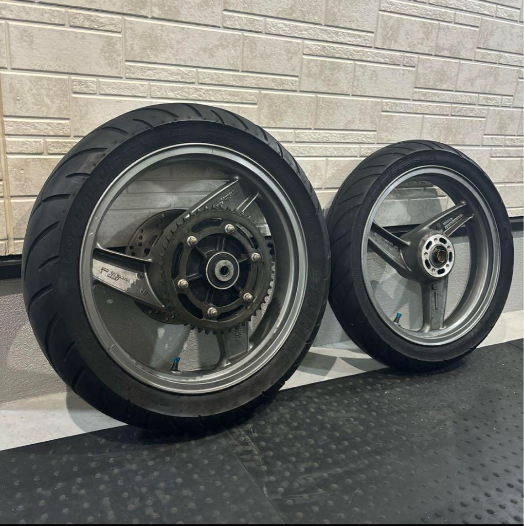 GPZ900R 純正部品 ホイール タイヤ 18インチ シンコータイヤ　A11