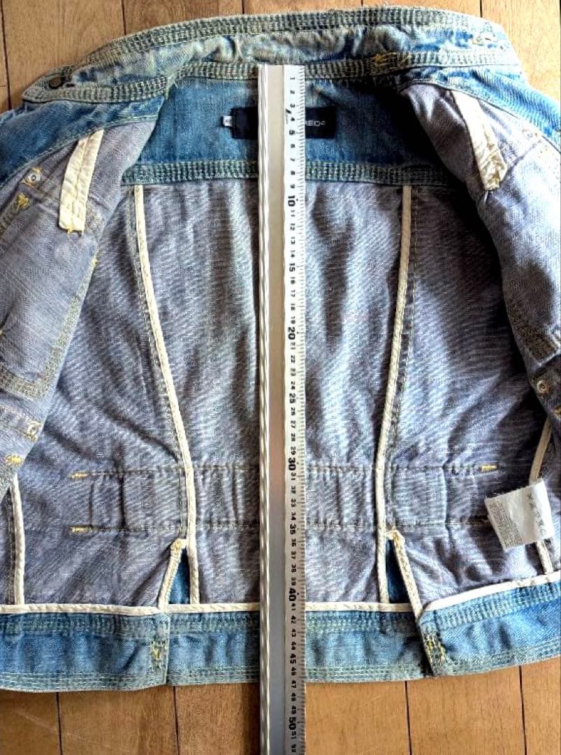 Dsquared2ディースクエアードデニムジャケット試着のみのお品です