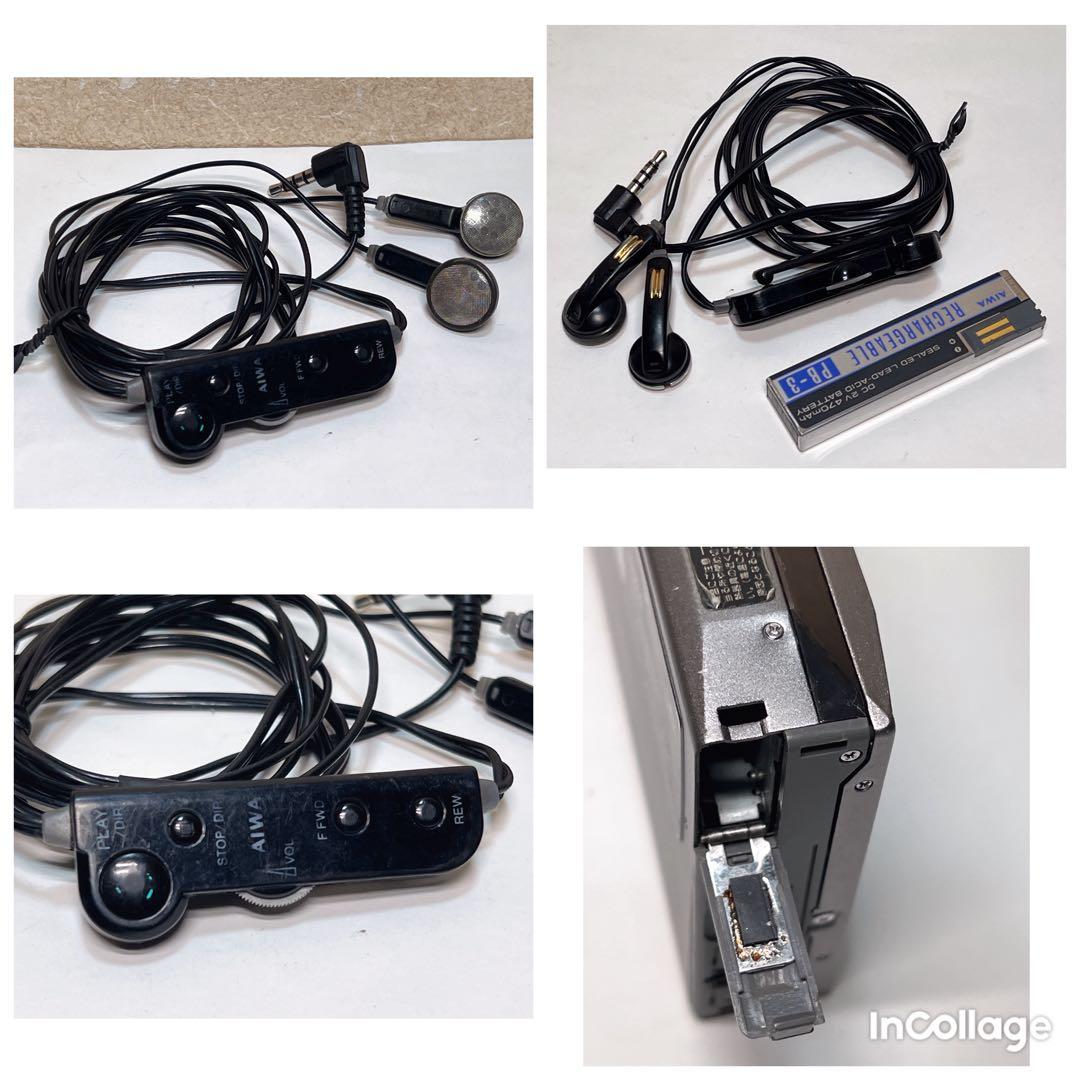 AIWA【HS-PX30】ポータブルカセットプレーヤージャンク