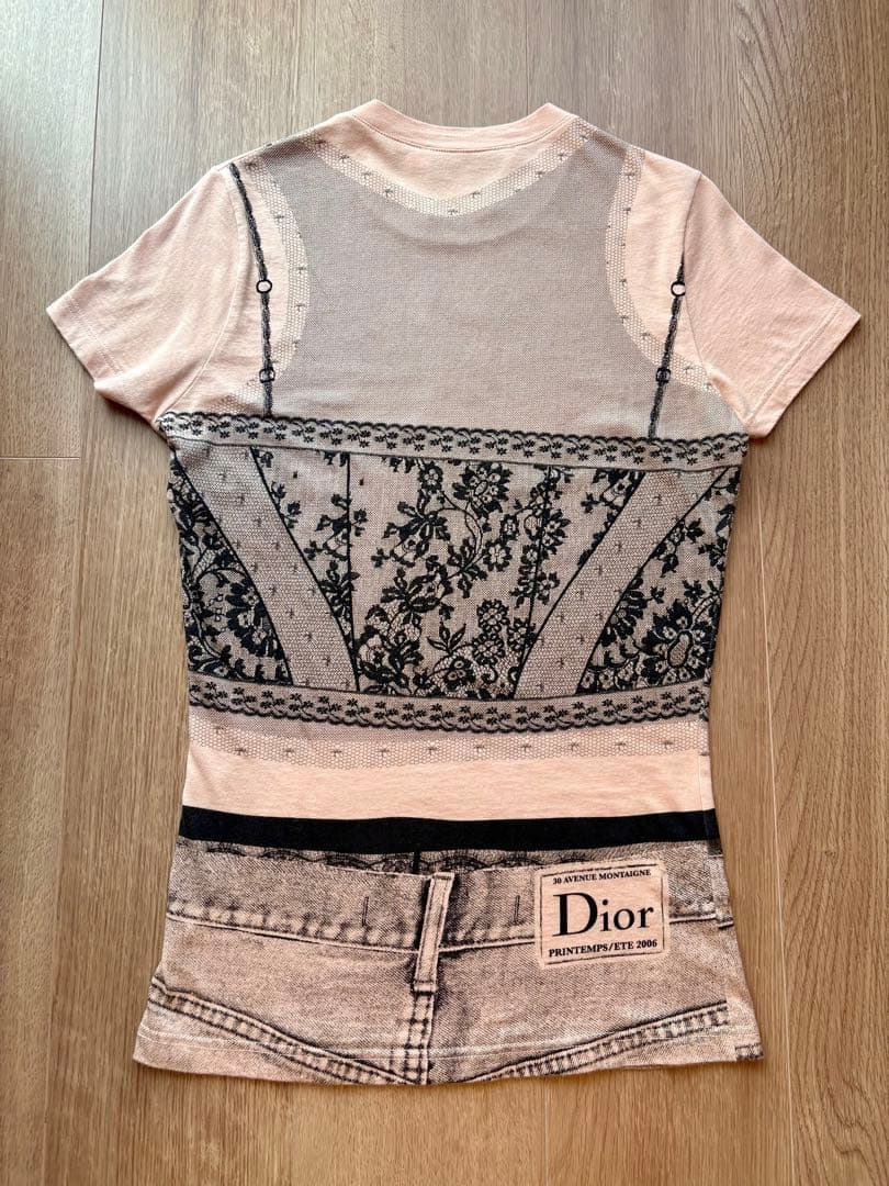 Christian Dior トランプルイユ Tシャツ 06 ガリアーノ期