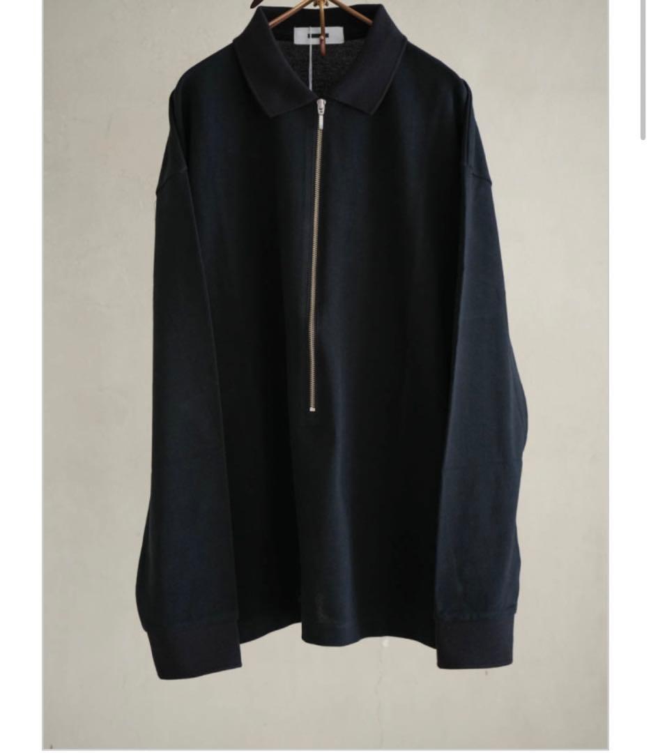 REVERBERATE リバーバレイト ZIP LONG SLEEVE POLO