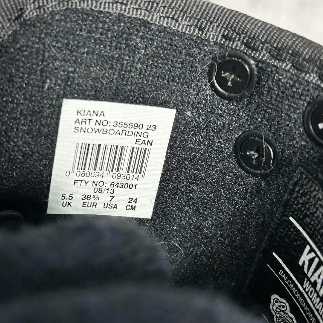 サロモン スノーボード ブーツ 24cm キアナ クイックレース スノボ