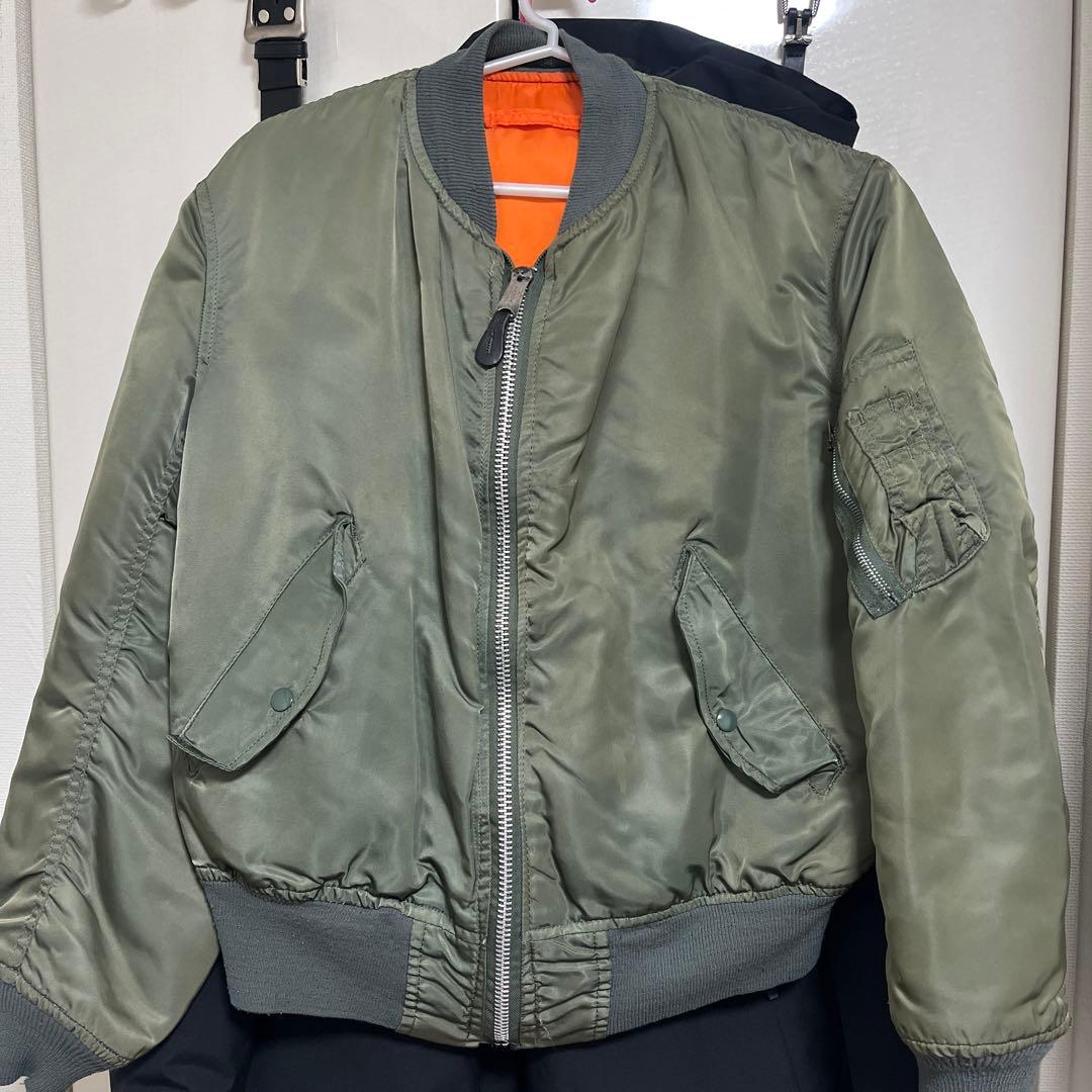 Alpha社製 80s USA MA-1 オリーブ