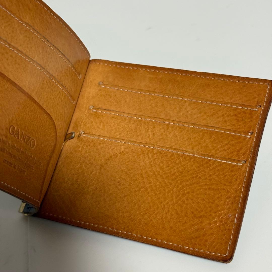 ⭐️美品⭐️ガンゾ　マネークリップ　メンズ　ブラック