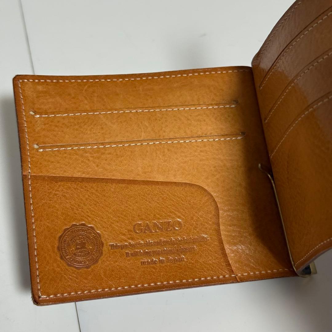 ⭐️美品⭐️ガンゾ　マネークリップ　メンズ　ブラック