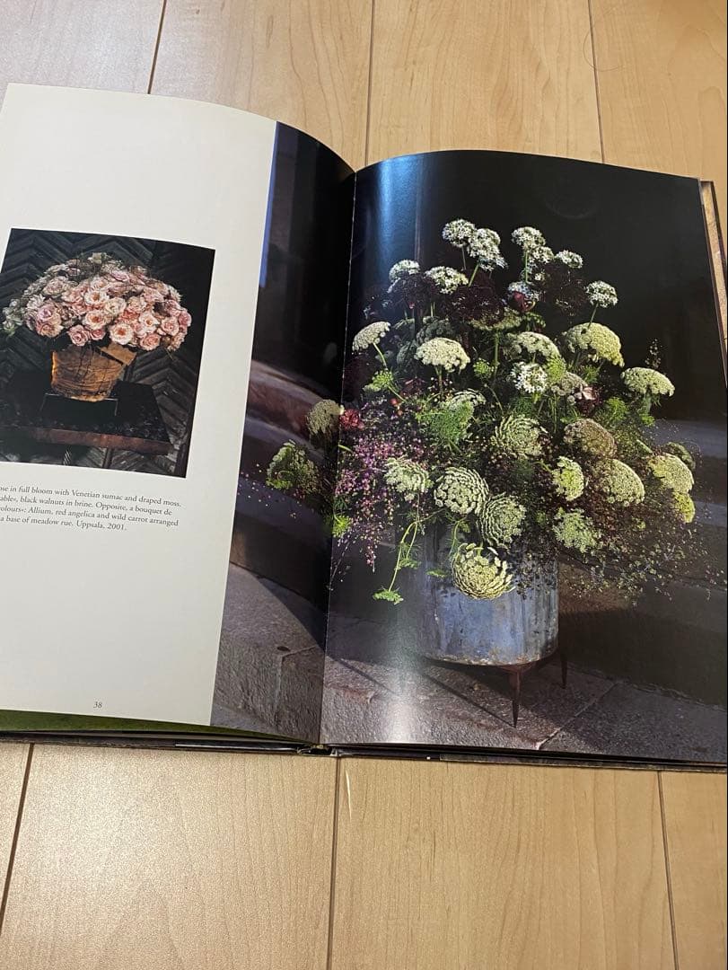 フラワーアレンジメント　ターゲ・アンデルセン 作品集　アート