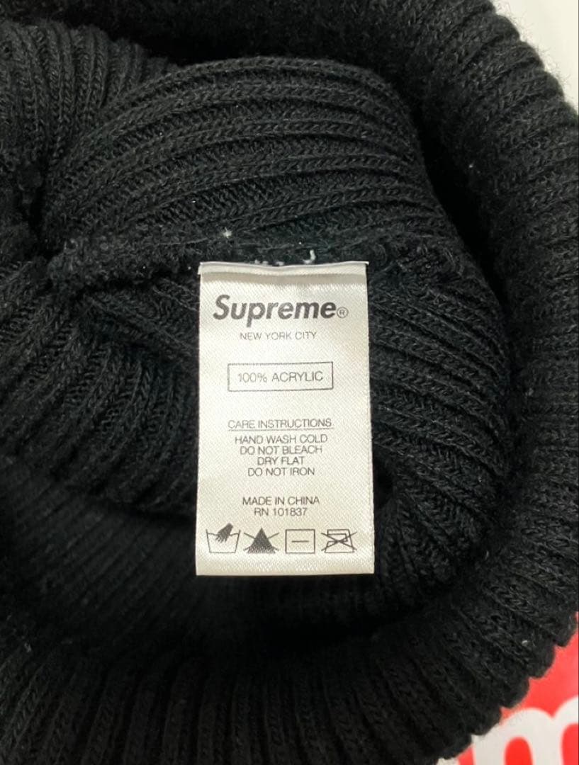 24時間以内発送 完売品 超美品 黒色 20fw Wide Rib Beanie