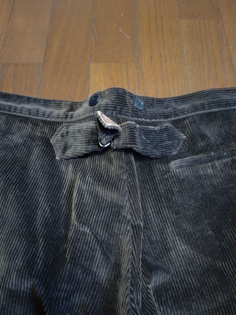 フランス　コーデュロイパンツ　ヴィンテージ　モールスキン　ワーク