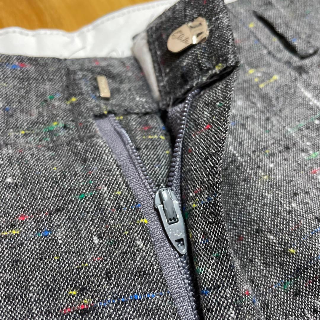 80s COTLER USA製 カスリ スラックス ネップ vintage