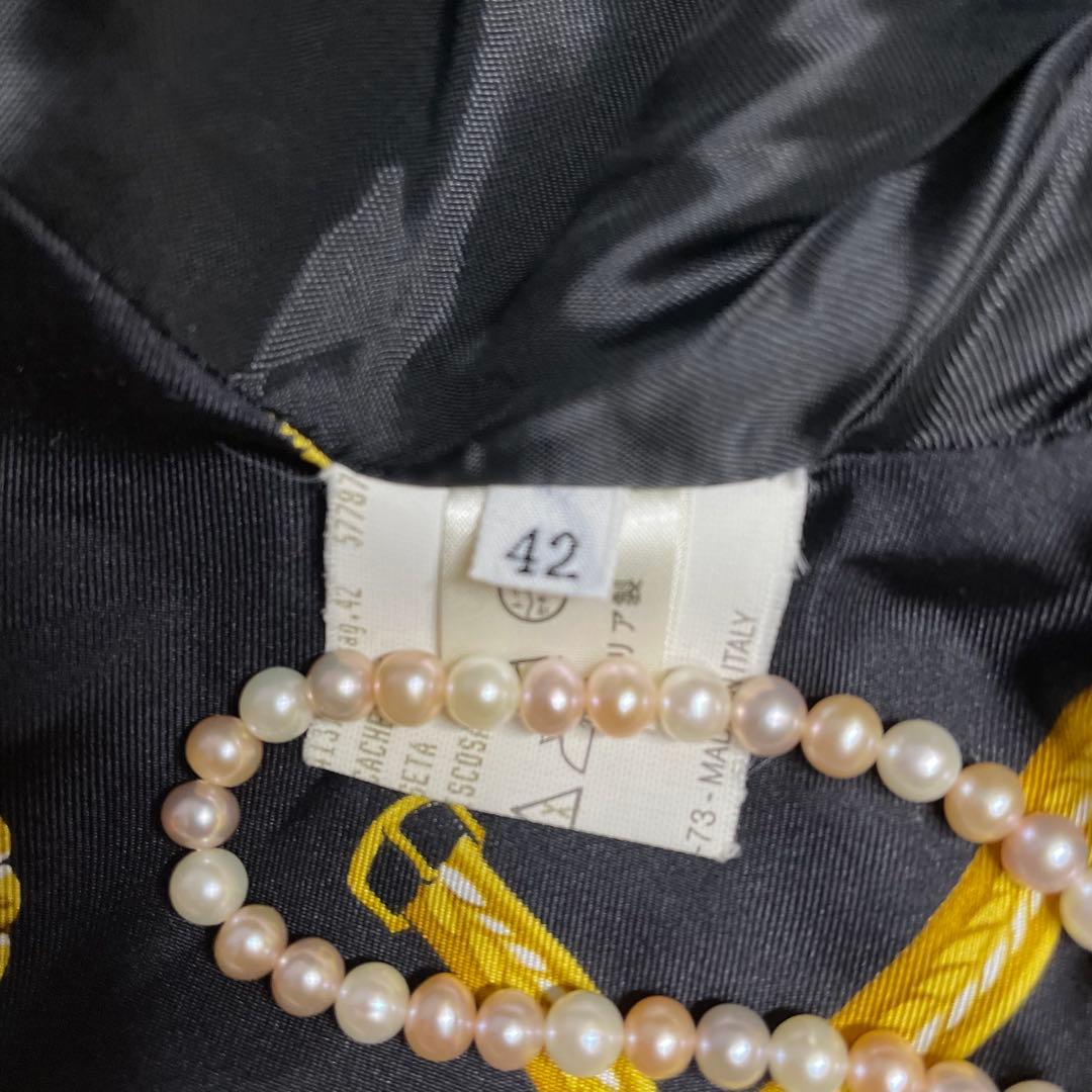 【上質】 ✨ヘルノ xロロピアーナ カシミヤxシルク ミンクファー付コート 42