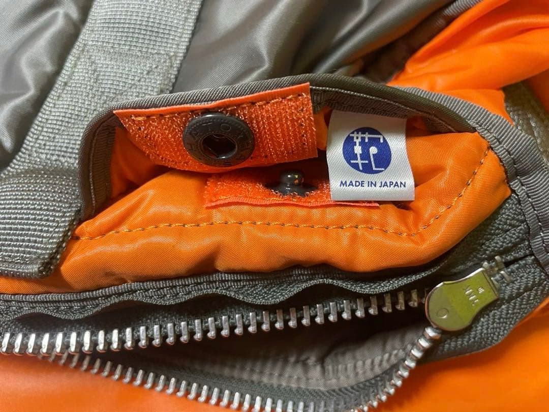 【美品】PORTER タンカードラムバッグ 2way 希少色シルバーグレー