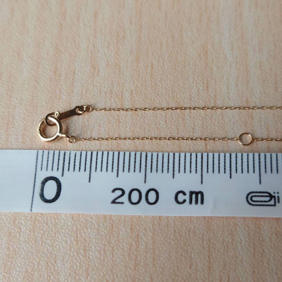 未使用　ツツミ　アイオライト　ネックレス　スクエア　K10