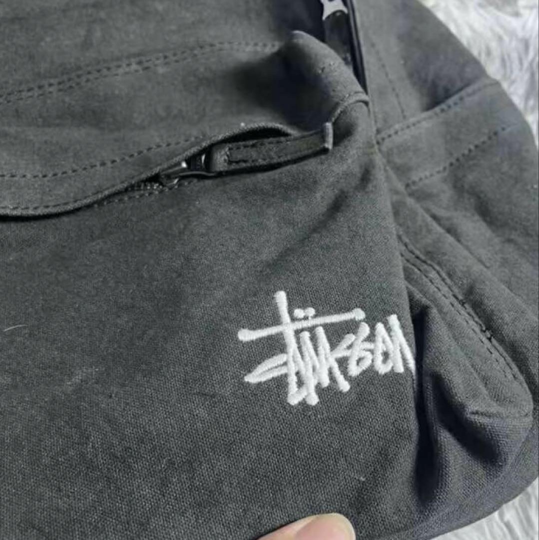 Stussy リュックバックパック Washed Black