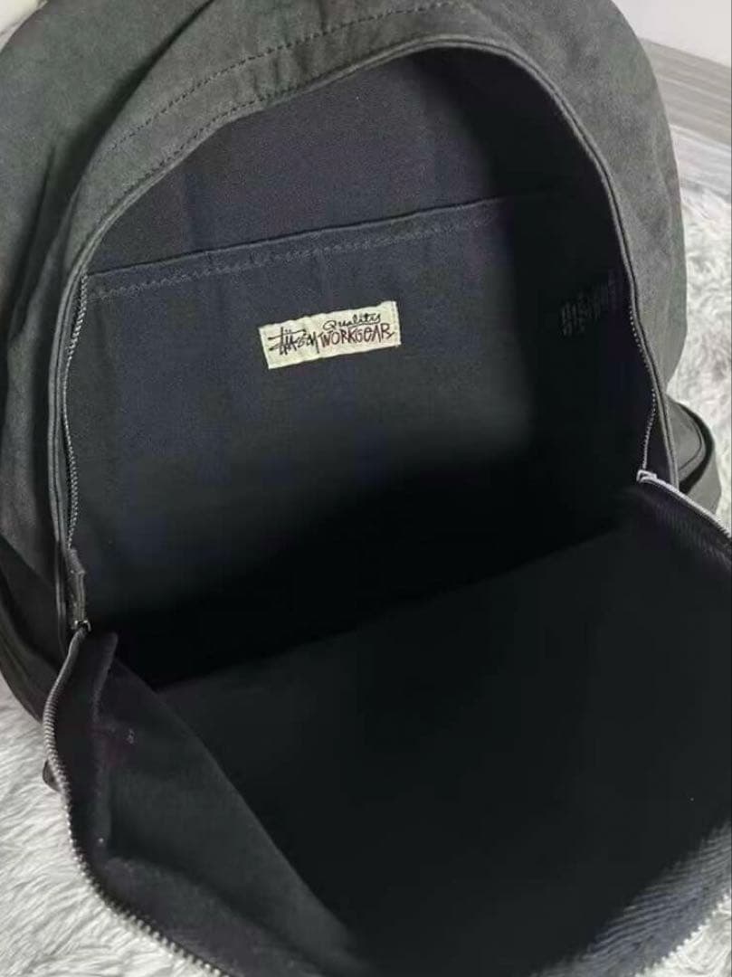 Stussy リュックバックパック Washed Black