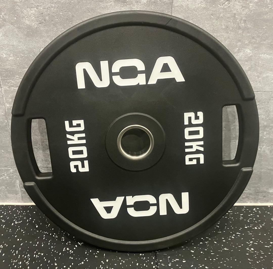 ② NGA 20kg ウレタンオリンピックプレート