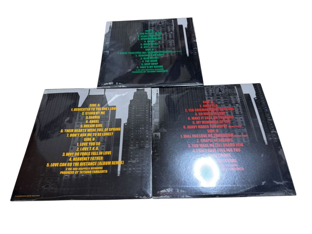 山下達郎 ON THE STREET CORNER 3枚セット