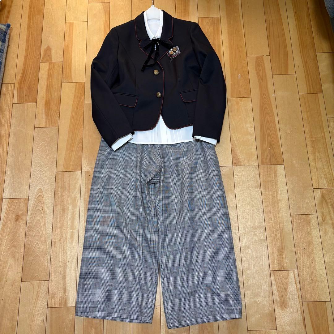 卒業式　パンツスーツ　女の子　ELLE 165
