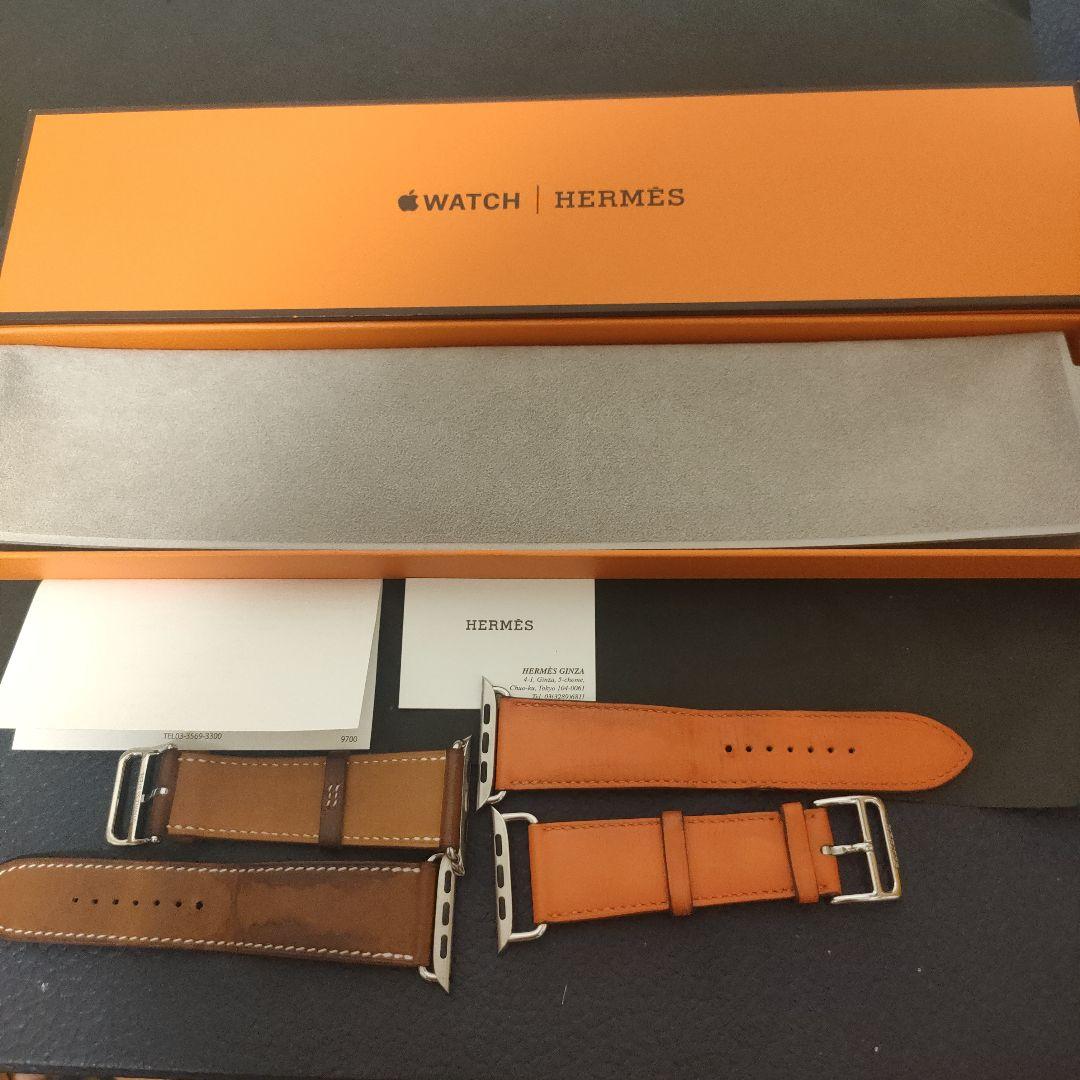 エルメスApple Watch革バンド　レザー