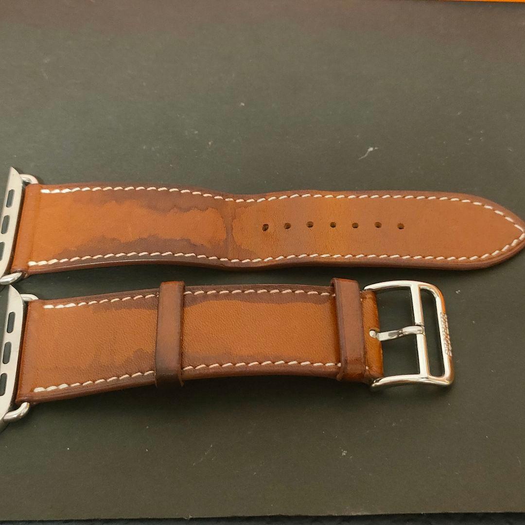 エルメスApple Watch革バンド　レザー