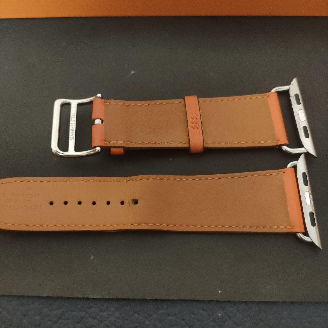 エルメスApple Watch革バンド　レザー