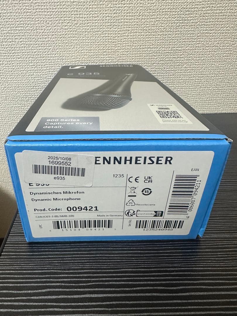 【新品未使用】Sennheiser e935 ボーカルマイク ゼンハイザー