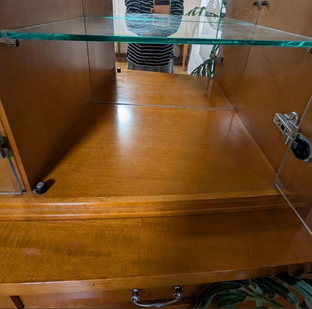 カリモク ドマーニ　オーブ　飾り棚 リビングボード カップボード ダイニング