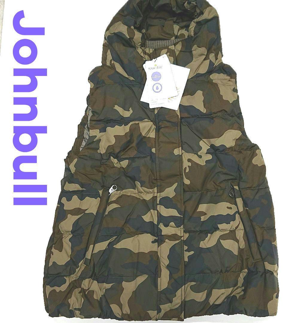 Johnbull ダウンベスト カモフラ
