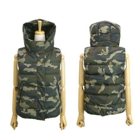 Johnbull ダウンベスト カモフラ