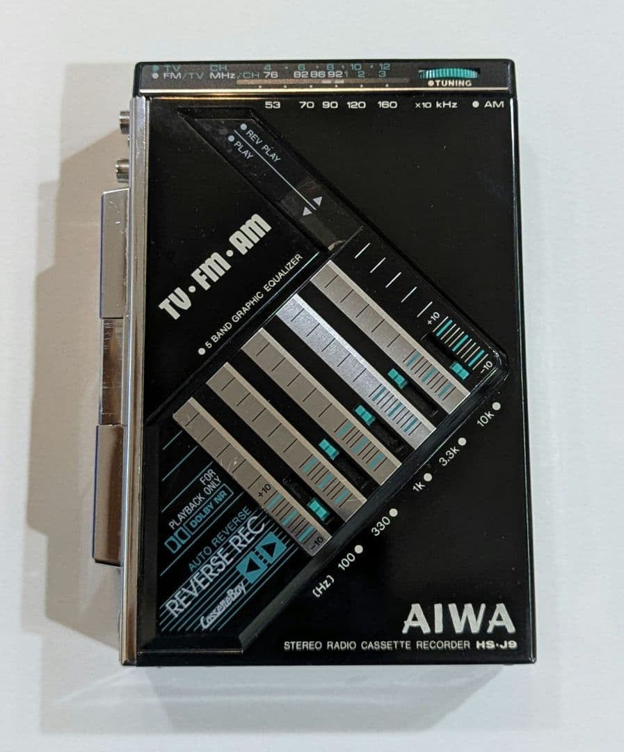 AIWA HS-J9 カセットボーイ TV/AM/FM