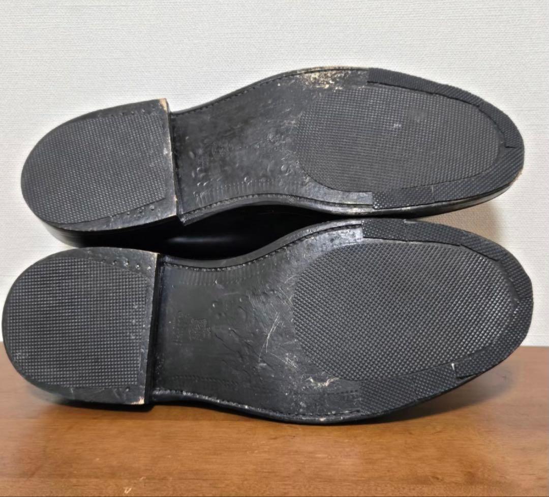 ALDEN 9901 US8 コードバンプレーントゥシューズ 短靴 靴 レザー