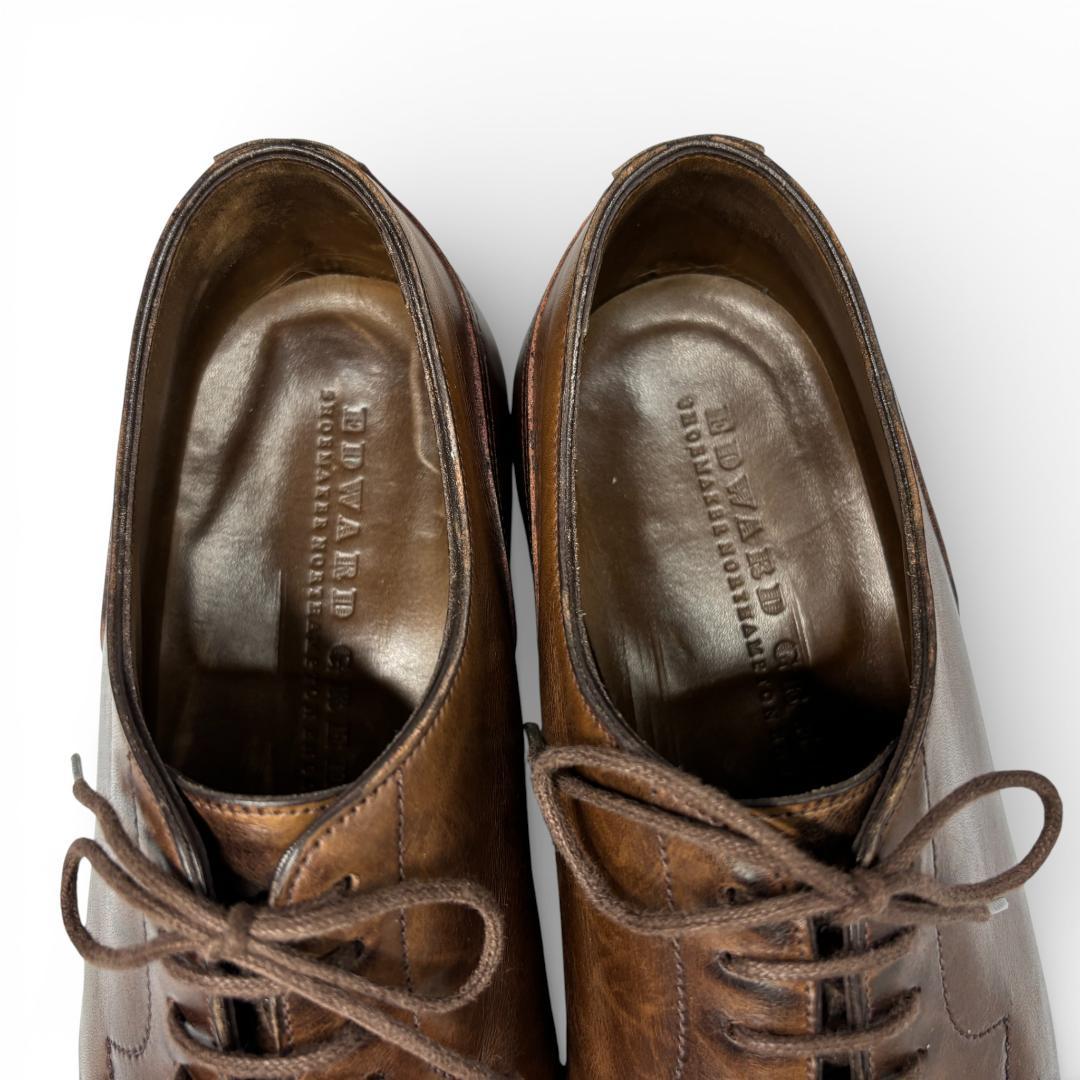 希少サイズ エドワードグリーン Dover UK5E 24cm 32ラスト 濃茶