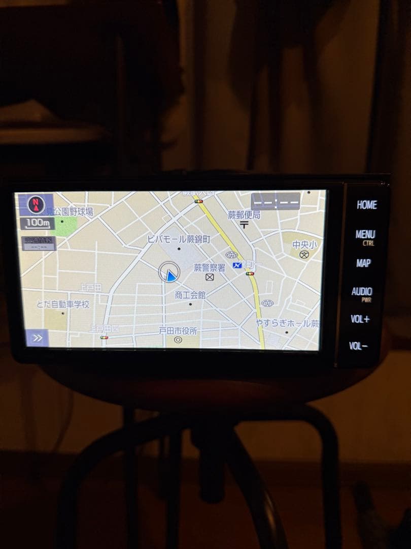 トヨタ純正ナビ 7型ワイド NSZT-W68T 2022春マップ