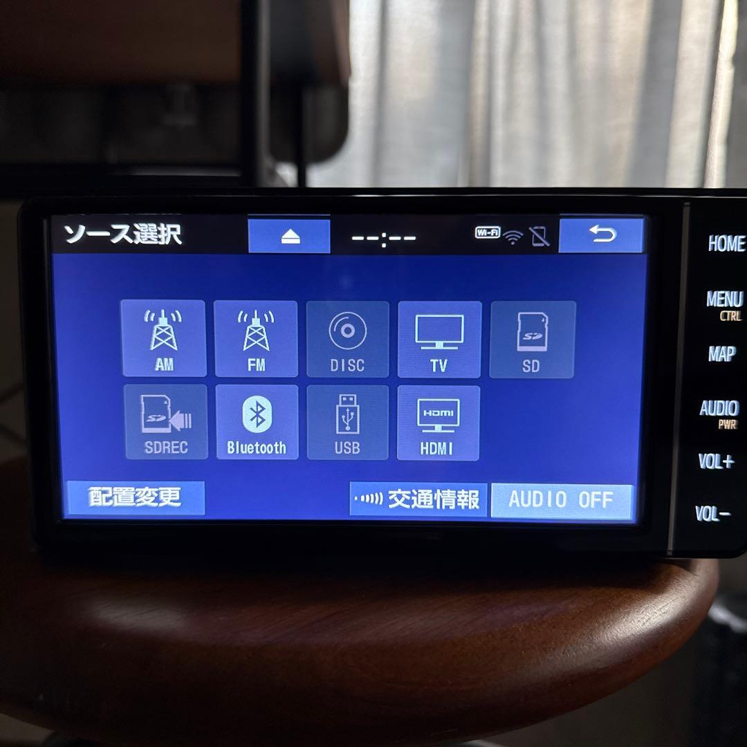 トヨタ純正ナビ 7型ワイド NSZT-W68T 2022春マップ