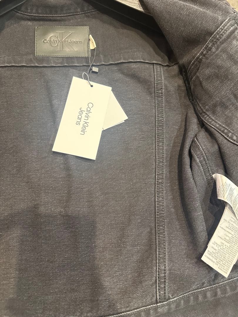 新品タグ付   Jeans ブラック デニムジャケット