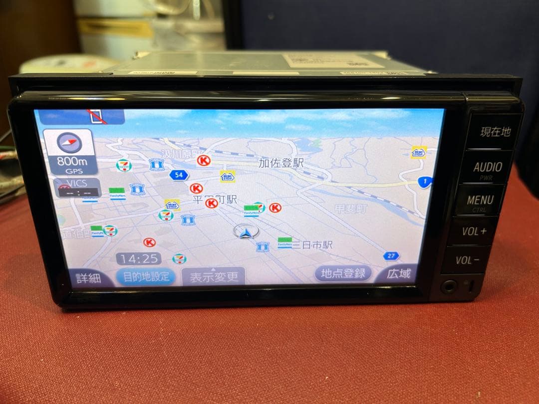 トヨタメモリーナビ Bluetooth/TV/CD ロック解除済み